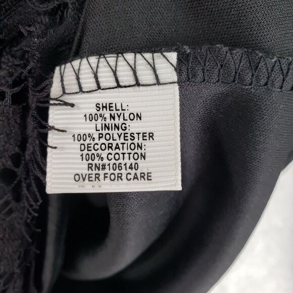 Ultra Pink Blouse Women Large Black Lace Sheer Fairy Faerie long sleeve Goth - Picture 5 of 10